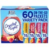 Crystal Light Lemonade Fruit Punch Powdered Drink Mix Variety Pack