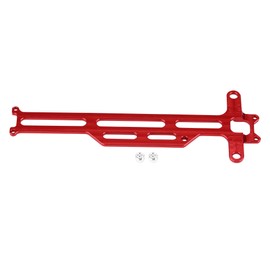 CNC Machining Aluminium Alloy Radio Tray for FS Monster Truck 1/18 Scale RC Car (Red)