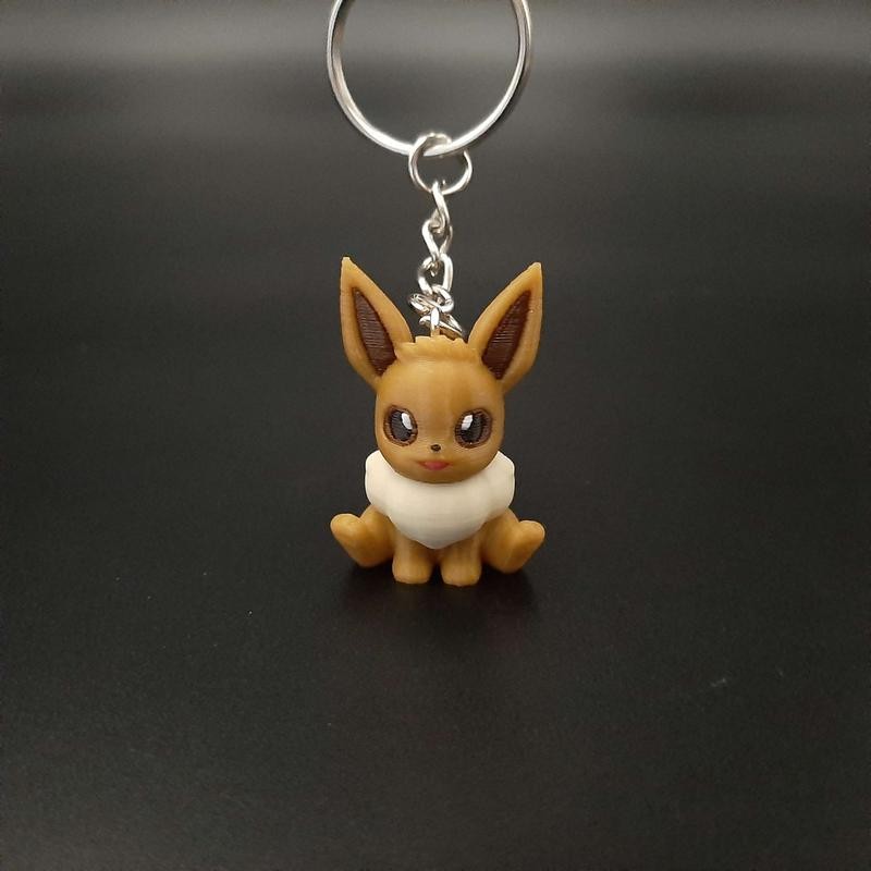 Poké Pal Keychains:_Eevee (Shiny)