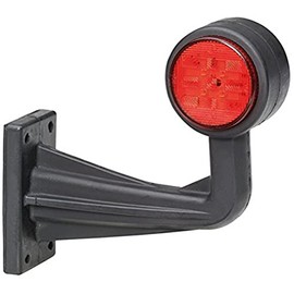 HELLA 2XS 357 005-041 Marker Light - Valuefit - LED - 12/24V - Bent - right/Lateral Mounting