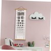 CHILDWEET Wall Eye Chart Boys and Girls Eye Testing Visual