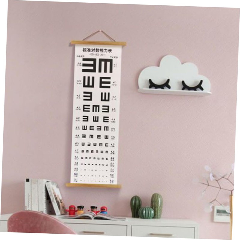 CHILDWEET Wall Eye Chart Boys and Girls Eye Testing Visual