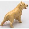Porcelain Figurine of the American Staffordshire Bull Terrier Dog