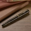 Asvine C2000 Germany Cumberland Ebonite Pluma Estilográfica Número 8 Plumín