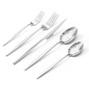 KINGSTONE Silverware Set, 30-Piece Flatware Set Cutlery Set Premium 18/10