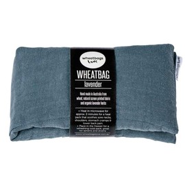 Wheatbags Love Linen Luxe Lavender Heat Pack, Slate
