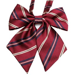 LIUXU School Ribbon, Women's, Uniform Ribbon, Adjustable Bow, Plain, School Uniform, Navy Blue, Middle School, High School Students, Uniform, Seifuku Ribbon, Girls' Uniform Accessory, Multiple Colors