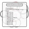 D51844 O-Ring Maintenance Rebuild Kits for DeWALT D51844 D51845 D51822