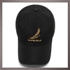 One Limitation CP460 Leaf Pattern, Lightweight, Mesh, Baseball Cap, Simple,