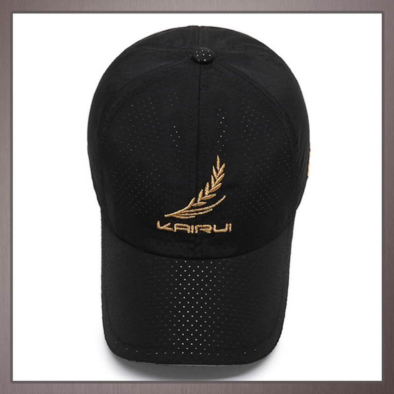 One Limitation CP460 Leaf Pattern, Lightweight, Mesh, Baseball Cap, Simple,