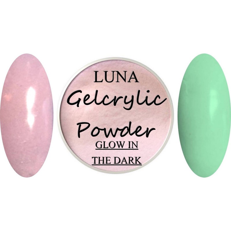 SHEBA NAILS Luna Gelcrylic Glow In The Dark Acrylic Powder