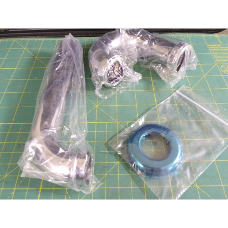 Eastman Stainless Steel P-Trap with Flange 35099 (G)