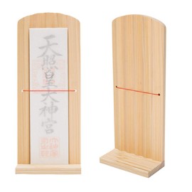 Kamidana Takumi Kamidana [Modern Bill Holder, Mai-mai-] Wall Mounted Bill Bill Holder, Height 11.2 x Width 4.3 x Depth 1.8 inches (28.5 x 11 x 4.5 cm); Includes Wall Mounting Hardware for Gypsum Board; Cypress; Bill Holder; Simple Design, Compact, Casual