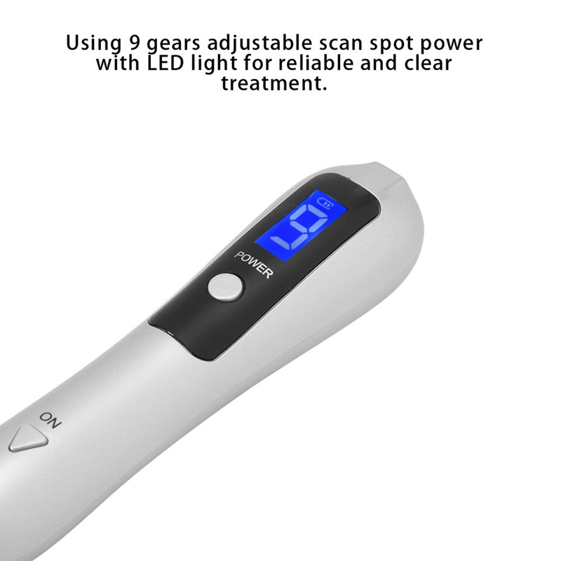 USB LED Freckle Skin Spots Mole Removal Pen Beauty Skin