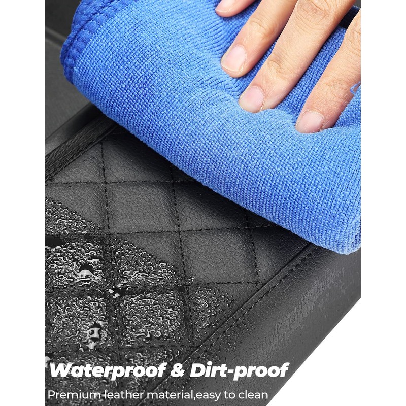 ISSYAUTO Center Console Cover Compatible with 2019-2024 Silverado Sierra Jump