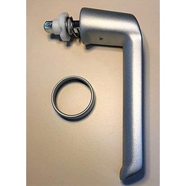 Schüco Window Handle Silver/EV1 Aluminium Window