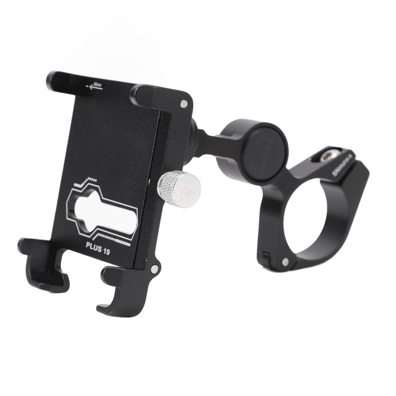 Bike Phone Mount Aluminum Alloy Adjustable Anti Slip Cycling Handlebar