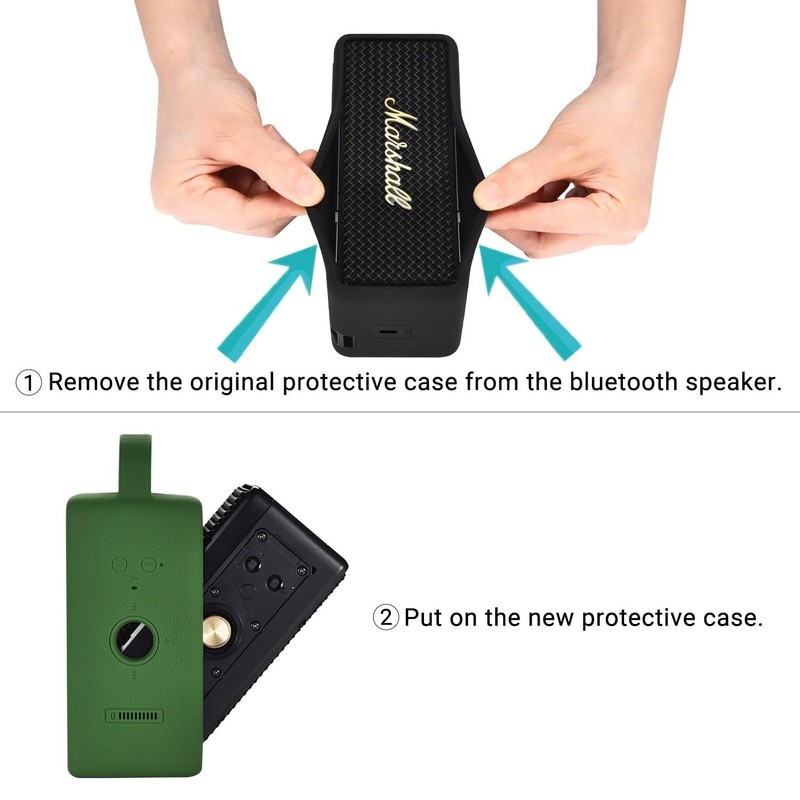 Replacement Silicone Case for Marshall Emberton III - Shockproof Protective