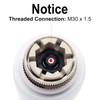Temperature Control Valve, M30 x 1.5 System Thermostat Radiator Head,