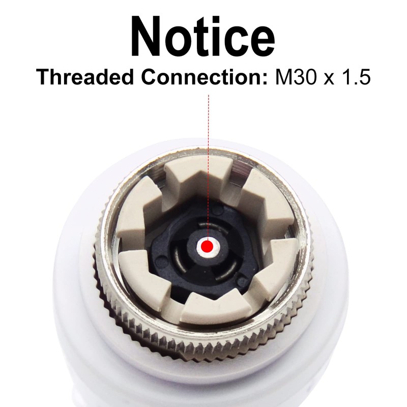 Temperature Control Valve, M30 x 1.5 System Thermostat Radiator Head,