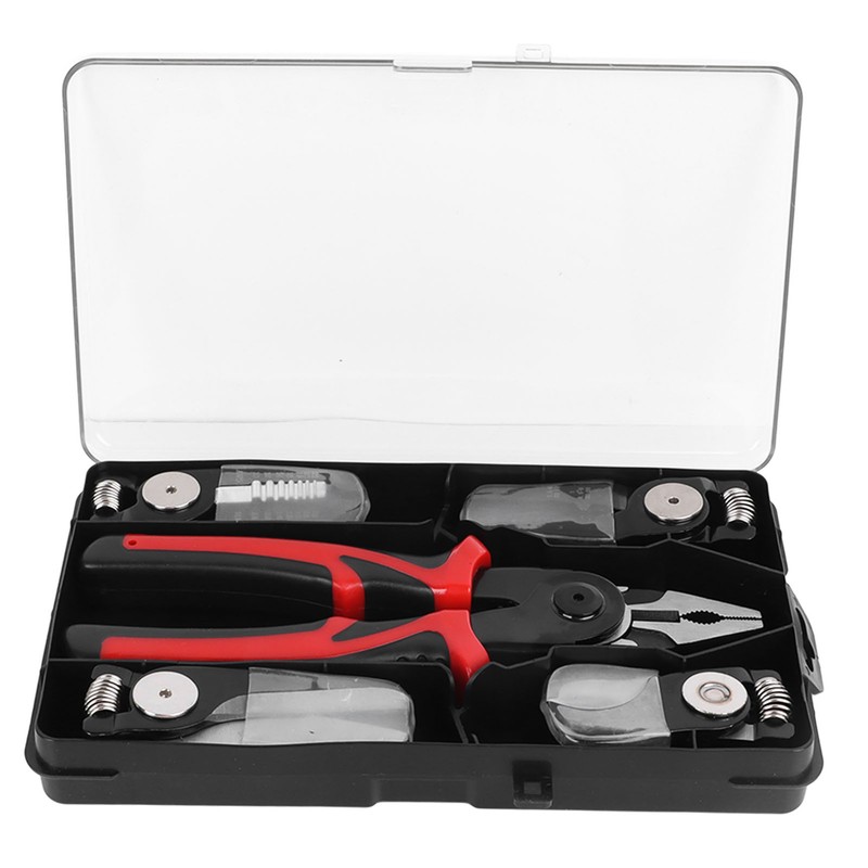 5 in 1 Pliers Set Steel Multifunctional Interchangeable Head Pliers