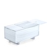 YoBa Thick Acrylic Tissue Box Holder Rectangular Tissue Box Dispenser