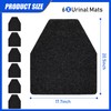 Nuanchu 6 Pack Nonslip Floor Mats - Water Absorption Urinal