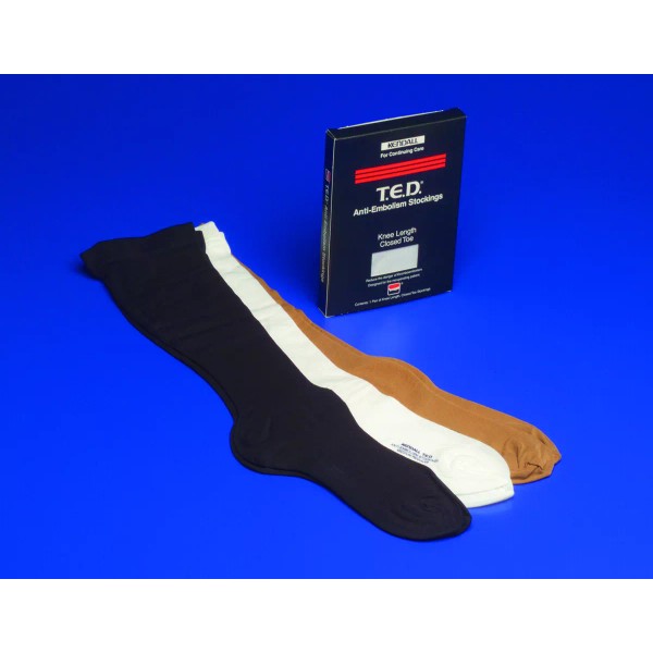 CARDINAL HEALTH-PR T.E.D. Knee Length Continuing Care Anti-Embolism Stockings Large