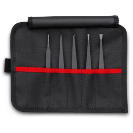 KNIPEX 92 00 05 ESD Plastic Tweezers Set ESD 5-Piece