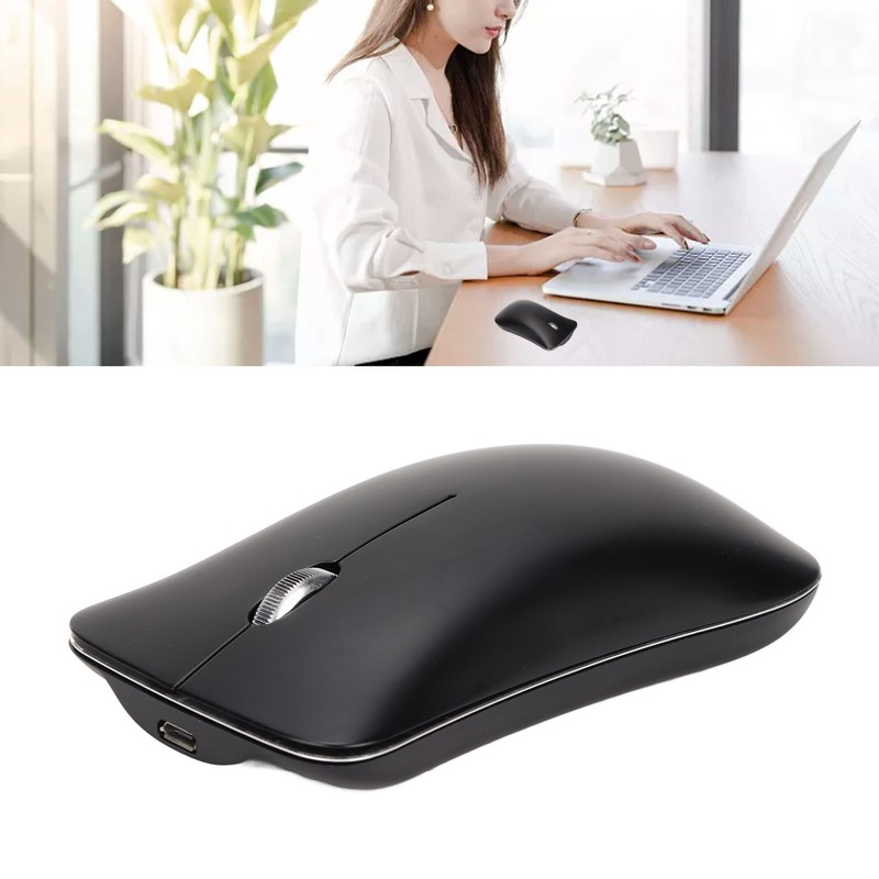 2.4G Wireless Mouse 1600DPI Mute Long Standby Time Rechargeable Office