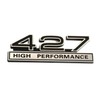 1pc 427 Liter 7.0 Engine High Performance Badge 3D Decals