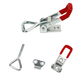 KINJOEK 10 PCS 360 Lbs Adjustable Toggle Clamp 4001 Hand Tool Quick Release Heavy Duty Capacity Latch Type