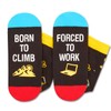 Zmart Rock Climbing Gifts For Men Women - Socks For