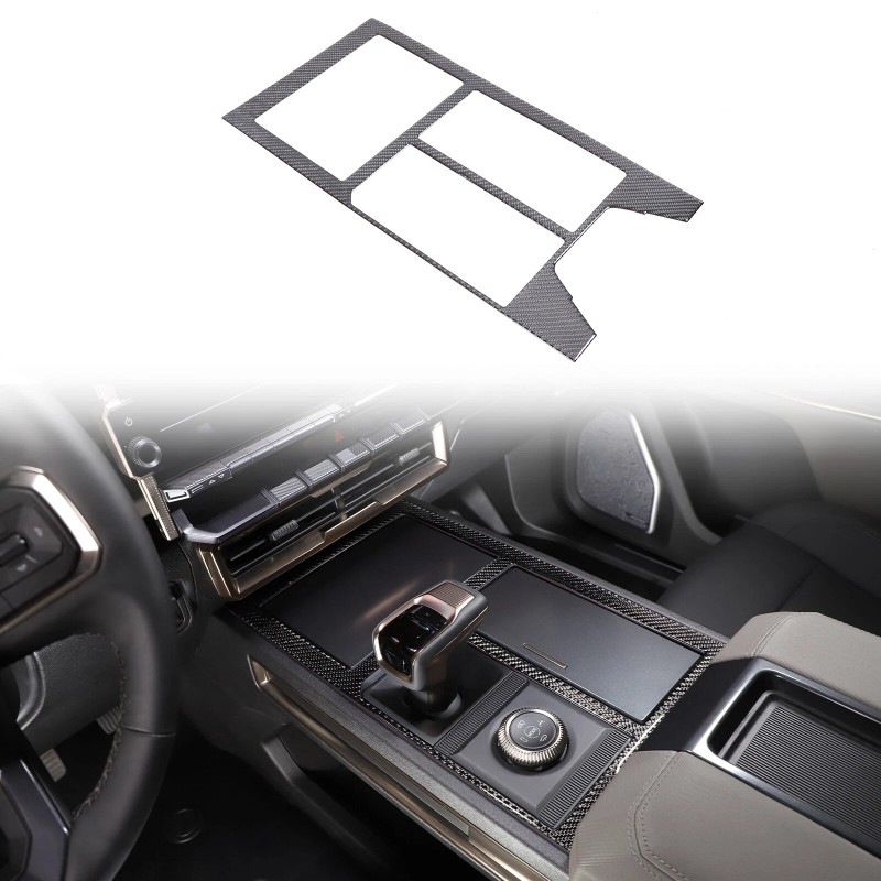 Carworld66 For Hummer EV 2024+ Carbon Fiber Interior Center Control