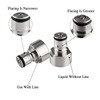 Stainless Steel keg Coupler Ball Lock Posts Adapter,Sankey keg to