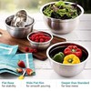 U HOME Deep Professional Quality Stainless Steel Mixing Bowl for