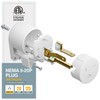 Nema 5-20P DIY Plug, Plugrand 5-15P Rewirable 20A 125V Plug,