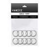 VANICE 10 Pcs Pedal Washers, Thickness Stainless Steel Replacement Silver