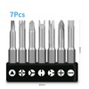 7-Piece Specially Shaped Screwdriver Set, Special Bit Set, Triangle Screwdriver,