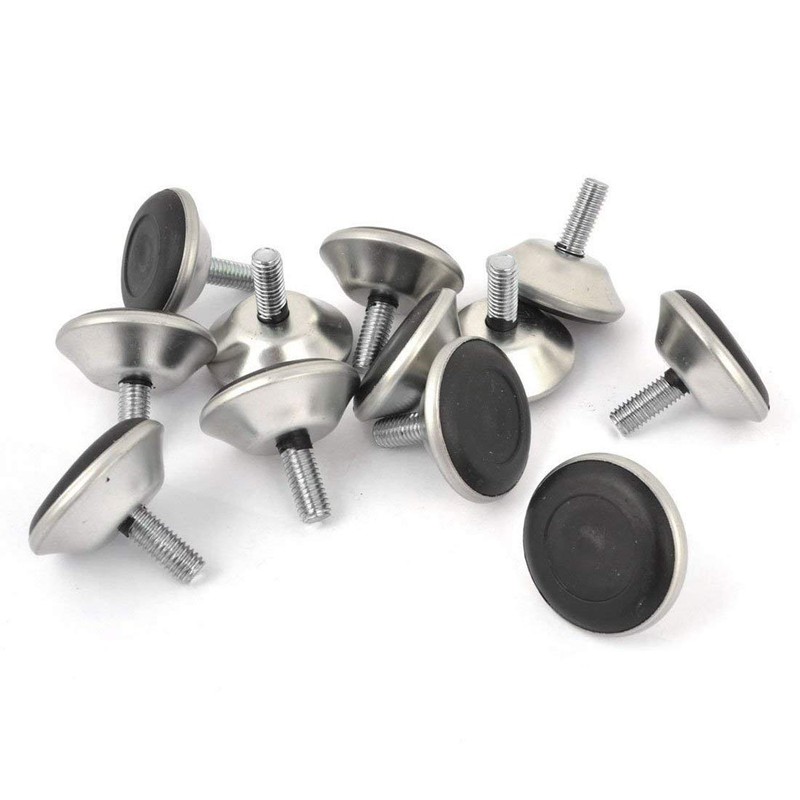 Eyech 20pc M8 Furniture Leg Levelers Heavy Duty Adjustable Leveling