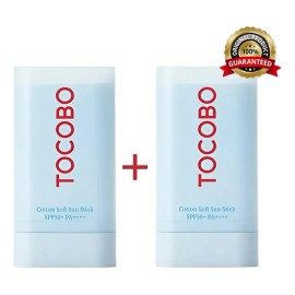 2pc Tocobo Cotton Soft Sun Stick Spf50 Protector Solar