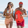 DAVBNM 4 Pieces Life Guard Costume Accessories, Include Inflatable Float