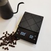 Coffee Electronic Scale with Timer Household Kitchen Baking Weighing LED