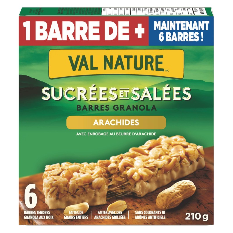 Nature Valley Sweet & Salty Nut Granola Bars, Peanut -
