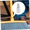 2pcs Replacement Re Adapter Pole Broom Kit Threaded Tip for