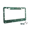 Bling License Plate Frame for Women, Green Diamond Rhinestone License
