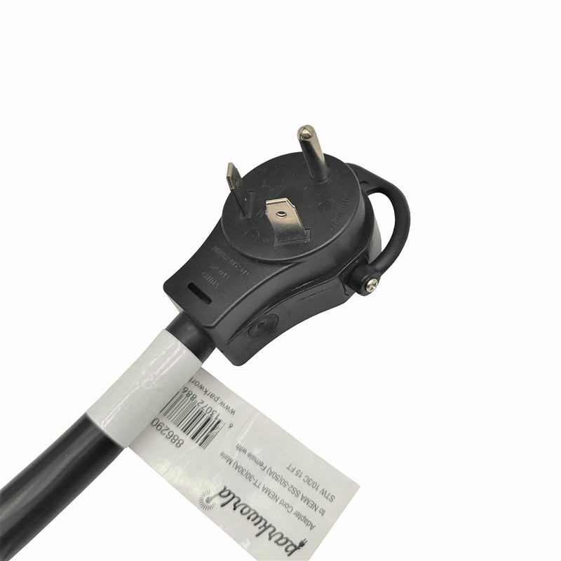 Parkworld RV 30A to Marine Shore Power 50A Extension Cord