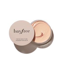 bayfree Tinted Moisture Foundation Balm, Foundation 24-Hour Long-Term Hold, Moisturiser, Lightweight & Breathable, Sweat & Waterproof, Natural Finish, Buildable Coverage, Vegan Korean Makeup