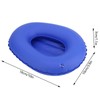 Air Bedpan, Bed Pan, Premium PU Inflatable Bedpan Bed Potty,