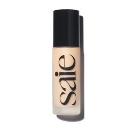 Saie Glowy Super Skin Tint Liquid Foundation - Hydrating Serum Foundation with Lightweight, Medium Coverage - Formulated with Hyaluronic Acid to Hydrate, Brighten and Plump - Shade 5 (1.01 oz)